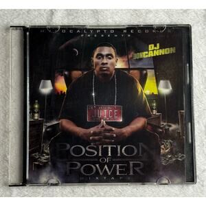 Juice – Position of Power Mixtape CD-R by DJ Don Cannon Hypocalypto Records